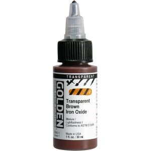 Acryliques High Flow Golden - Couleurs Transparentes 30ml - Publicité Acryliques High Flow Golden - Couleurs Transparentes 30ml - Publicité