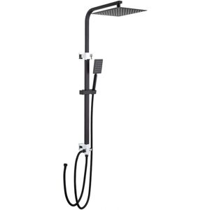 Columna de Ducha de Acero Inoxidable Auralum - Altura Ajustable, Ducha de Lluvia y Mano Columna de Ducha de Acero Inoxidable Auralum - Altura Ajustable, Ducha de Lluvia y Mano
