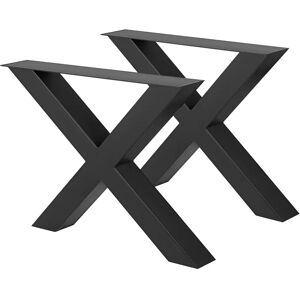 VEVOR Teräksiset pöytäjalat 720x790mm X-Frame - Raskas Kuormitus, Moderni Muotoilu VEVOR Teräksiset pöytäjalat 720x790mm X-Frame - Raskas Kuormitus, Moderni Muotoilu