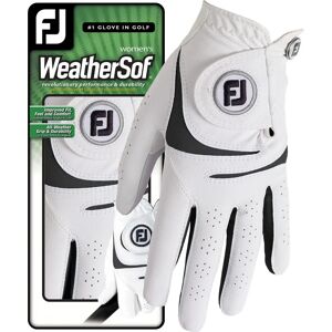 FootJoy WeatherSof Dames Golfhandschoen - Wit - Golfhandschoen FootJoy WeatherSof Dames Golfhandschoen - Wit - Golfhandschoen