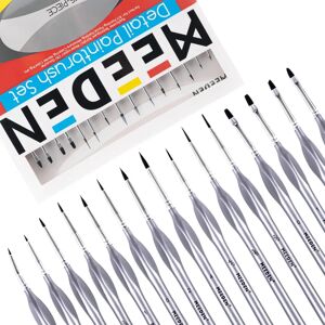 MEEDEN Ensemble de Pinceaux de Détails Micro - Pinceaux fins pour modèles - Publicité MEEDEN Ensemble de Pinceaux de Détails Micro - Pinceaux fins pour modèles - Publicité