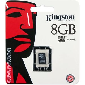 Kingston Technology SDC4/8GBSP 8 GB MicroSDHC Memory Card Kingston Technology SDC4/8GBSP 8 GB MicroSDHC Memory Card