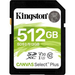 Kingston Canvas Select Plus SD - SDXC 512GB Kingston Canvas Select Plus SD - SDXC 512GB