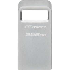 Kingston DataTraveler Micro USB 3.2 256GB Plateado - Memoria USB Kingston DataTraveler Micro USB 3.2 256GB Plateado - Memoria USB