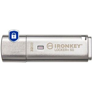 Kingston IronKey Locker+ 50 USB Memoria 32GB Plata Kingston IronKey Locker+ 50 USB Memoria 32GB Plata