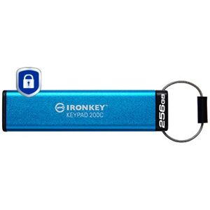 Kingston IronKey Keypad 200C USB-C 256GB - Memoria USB Kingston IronKey Keypad 200C USB-C 256GB - Memoria USB