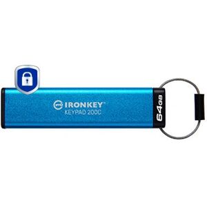 Kingston IronKey Keypad 200 USB - FIPS 140-3 Level 3 Kingston IronKey Keypad 200 USB - FIPS 140-3 Level 3