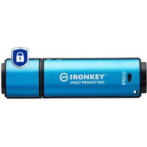 Kingston Vault Privacy 50C Negro - Memoria USB - 512 Gb - Tipo-C - Seguridad Kingston Vault Privacy 50C Negro - Memoria USB - 512 Gb - Tipo-C - Seguridad