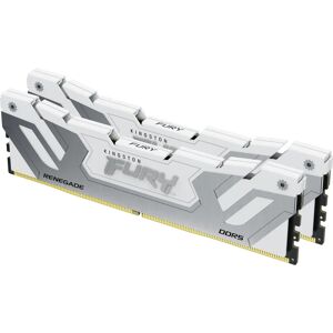 Kingston FURY Renegade 48GB DDR5 - Blanc - 8400MHz - CL40 - Double Canal Kingston FURY Renegade 48GB DDR5 - Blanc - 8400MHz - CL40 - Double Canal
