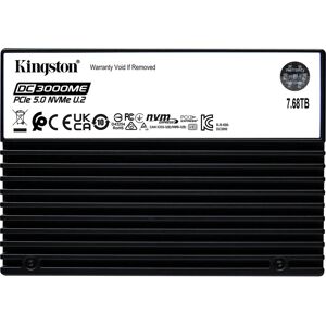 Kingston DC3000ME 7,68TB PCIe 5.0 U.2 SSD - Företagssäkerhet Kingston DC3000ME 7,68TB PCIe 5.0 U.2 SSD - Företagssäkerhet
