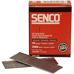 Senco Gegalvaniseerde 16G x 50mm Rechte Spijkers - Spijkers Senco Gegalvaniseerde 16G x 50mm Rechte Spijkers - Spijkers
