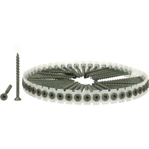 Senco DuraSpin Collated Screws Weatherex 4.5 x 75mm - Screws Senco DuraSpin Collated Screws Weatherex 4.5 x 75mm - Screws