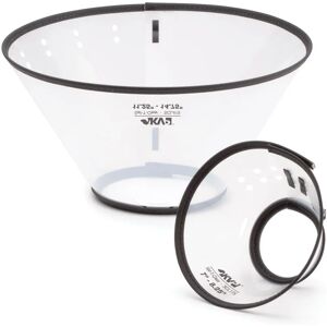 KVP Saf-T-Clear Hondenhalsband - Transparant, Verstelbaar, 17-20cm KVP Saf-T-Clear Hondenhalsband - Transparant, Verstelbaar, 17-20cm