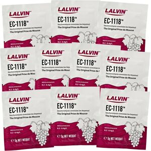 Lalvin EC-1118 - 5g sachet - 18% - 4.5L-23L - Yeast Lalvin EC-1118 - 5g sachet - 18% - 4.5L-23L - Yeast