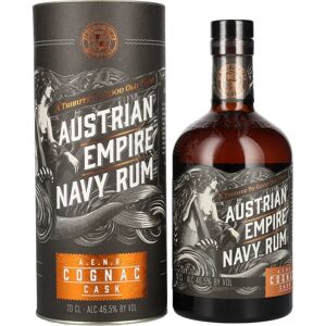 Rhum Navy de l'Empire Autrichien - Édition Limitée - 46,5% - 0,7L - Publicité Rhum Navy de l'Empire Autrichien - Édition Limitée - 46,5% - 0,7L - Publicité