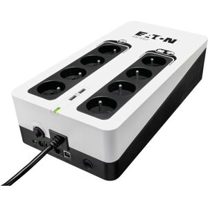 Eaton 3S850F Avbrutningsfri strömförsörjning - 8 uttag - 510 W - Svart/Vit Eaton 3S850F Avbrutningsfri strömförsörjning - 8 uttag - 510 W - Svart/Vit