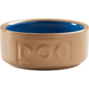 Mason Cash Cane & Blue Dog Bowl 13cm - Dog Food & Water Bowl Mason Cash Cane & Blue Dog Bowl 13cm - Dog Food & Water Bowl