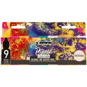 Jacquard Overtones Exciter Alcohol Ink - Set of 9 - 0.5oz (14ml) - Art Supplies Jacquard Overtones Exciter Alcohol Ink - Set of 9 - 0.5oz (14ml) - Art Supplies
