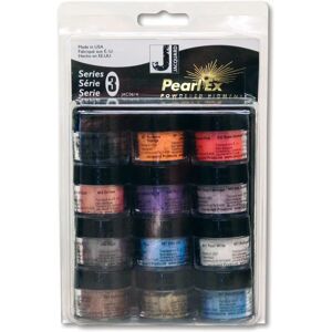 Jacquard Pearl Ex Powdered Pigment Sets - Pigment Set - Metallic, Pearl - 12 x 3g Jacquard Pearl Ex Powdered Pigment Sets - Pigment Set - Metallic, Pearl - 12 x 3g