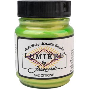 JACQUARD Lumiere Metallic Acrylics - 542 Citrine JACQUARD Lumiere Metallic Acrylics - 542 Citrine
