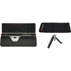 Contour Design Kabelloses ergonomisches Maus- und Tastaturset - Schwarz Contour Design Kabelloses ergonomisches Maus- und Tastaturset - Schwarz