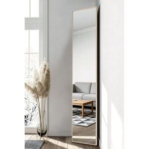 Livingandhome - OverDoor FullLength - Gold - OneSize - Mirror Livingandhome - OverDoor FullLength - Gold - OneSize - Mirror