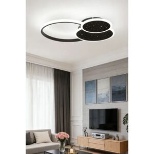 Livingandhome - LED3Circles - Black - Round - Ceiling light Livingandhome - LED3Circles - Black - Round - Ceiling light