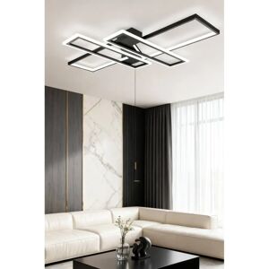 Living and Home - 120x80cm Geometric LED Ceiling Light - Ceiling Light Living and Home - 120x80cm Geometric LED Ceiling Light - Ceiling Light