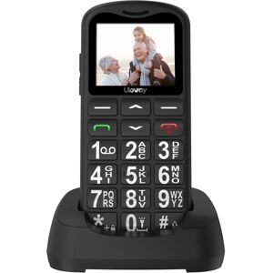 Ukuu Big Button Mobile Phone for Elderly - Black - Mobile Phone Ukuu Big Button Mobile Phone for Elderly - Black - Mobile Phone