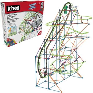 K'nex Typhoon Frenzy Roller Coaster Building Set - Building Set for Kids 9+ K'nex Typhoon Frenzy Roller Coaster Building Set - Building Set for Kids 9+
