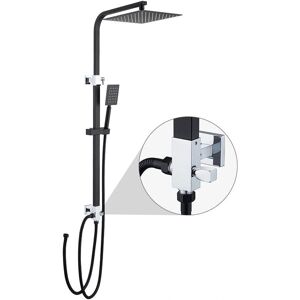 Auralum - Columna de Ducha Ajustable - Lluvia y Mano Auralum - Columna de Ducha Ajustable - Lluvia y Mano