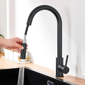Évier de Cuisine Noir Auralum - 50x43x18.5cm Acier Inoxydable, Distributeur de Savon, Douche Extensible - Publicité Évier de Cuisine Noir Auralum - 50x43x18.5cm Acier Inoxydable, Distributeur de Savon, Douche Extensible - Publicité