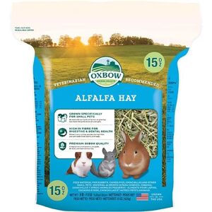 Foin de luzerne Oxbow 425g - Litière pour petits animaux - Publicité Foin de luzerne Oxbow 425g - Litière pour petits animaux - Publicité