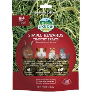 Oxbow Animal Health Récompenses Simples - Friandises au Timothy - Petit - Publicité Oxbow Animal Health Récompenses Simples - Friandises au Timothy - Petit - Publicité