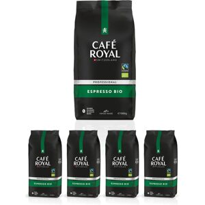 Café Royal Pro - Espresso - 4x1kg - Grains entiers - Grains de café - Publicité Café Royal Pro - Espresso - 4x1kg - Grains entiers - Grains de café - Publicité