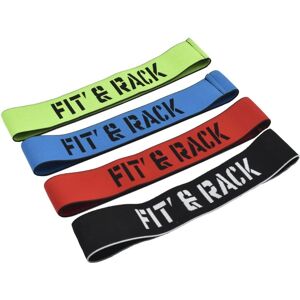 Bandes de résistance Fit'& Rack - 4 pièces, 32cm, Multicolores - Publicité Bandes de résistance Fit'& Rack - 4 pièces, 32cm, Multicolores - Publicité
