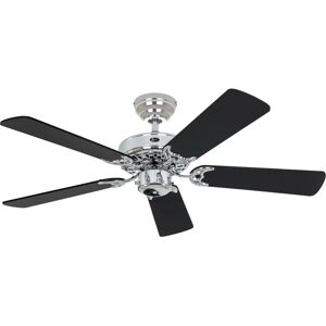 CasaFan CH 103 SW-GR - Reversible Ceiling Fan - Chrome / Nickel Glossy CasaFan CH 103 SW-GR - Reversible Ceiling Fan - Chrome / Nickel Glossy