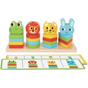 Wooden Activity Toy for Kids - 27 pcs - Unisex - Develops Sensory Skills Wooden Activity Toy for Kids - 27 pcs - Unisex - Develops Sensory Skills