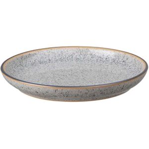 Denby Studio Grey Medium Coupe Plate - Plate - 21cm Denby Studio Grey Medium Coupe Plate - Plate - 21cm