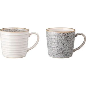 Denby Studio Grey Stoneware Mugs - 2-pack Denby Studio Grey Stoneware Mugs - 2-pack