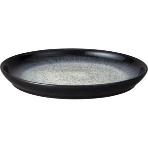 Denby Halo Stoneware Dinner Plates - Set of 4, 26cm, Black/Multi Denby Halo Stoneware Dinner Plates - Set of 4, 26cm, Black/Multi