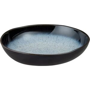 Denby Halo Large Organic Stoneware Serving Dish - Black Denby Halo Large Organic Stoneware Serving Dish - Black