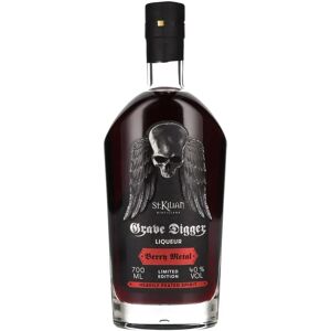 Liqueur Berry Metal Grave Digger de St. Killian - Édition Limitée - Publicité Liqueur Berry Metal Grave Digger de St. Killian - Édition Limitée - Publicité