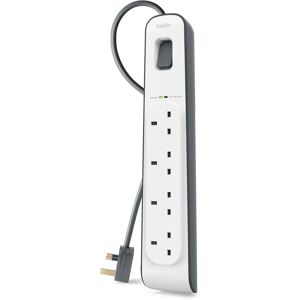 Belkin BSV400AF2M Surge Protector White 4 AC Outlets 2M Belkin BSV400AF2M Surge Protector White 4 AC Outlets 2M