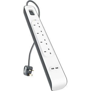 Belkin BSV401AF2M 4 Outlet Surge Protector - Surge Protector Belkin BSV401AF2M 4 Outlet Surge Protector - Surge Protector