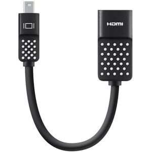 Belkin Mini DisplayPort to HDMI Adapter - 4K Black Belkin Mini DisplayPort to HDMI Adapter - 4K Black