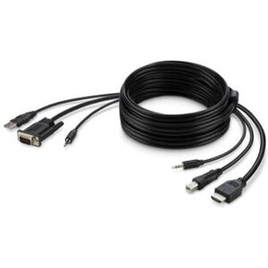 Belkin F1DN1CCBL - Câble KVM Noir 3 m Belkin F1DN1CCBL - Câble KVM Noir 3 m