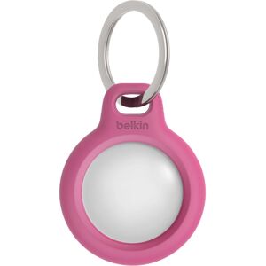 Belkin Pink AirTag Case - Secure Key Finder & Luggage Holder Belkin Pink AirTag Case - Secure Key Finder & Luggage Holder