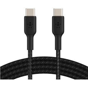 Belkin USB-C Braided 1m Black - USB Cable Belkin USB-C Braided 1m Black - USB Cable
