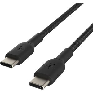 Belkin USB-C Braided 1m Black - USB Cable Belkin USB-C Braided 1m Black - USB Cable